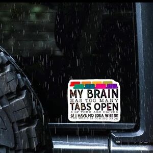 Colorful Humor Sticker